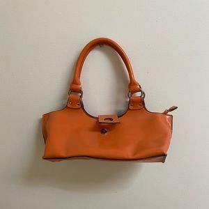 Vintage Orange Shoulder Bag